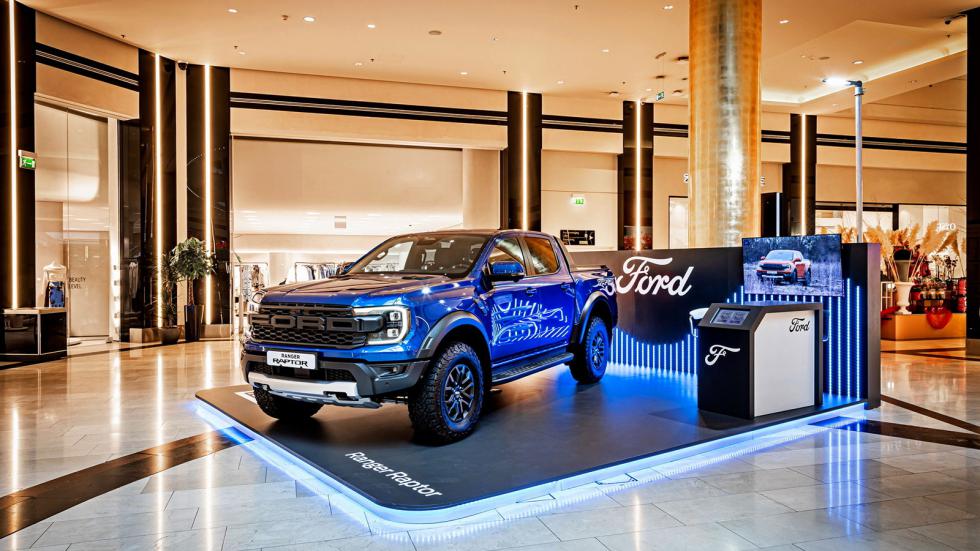 Το Ford Ranger Raptor βρίσκεται στο «Golden Hall»!